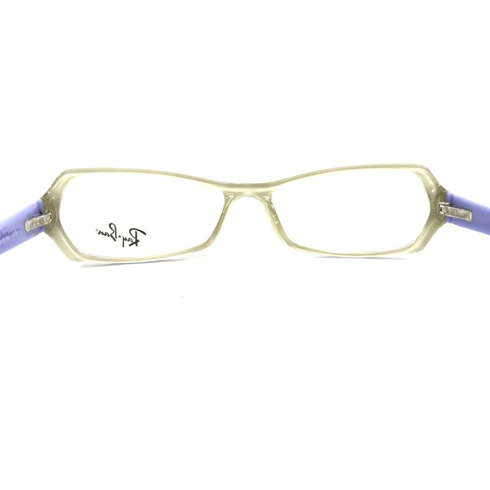 Ray-Ban Eyeglasses Frames RB5117 2242 Clear Purple Sharp Cat Eye 51-14-135